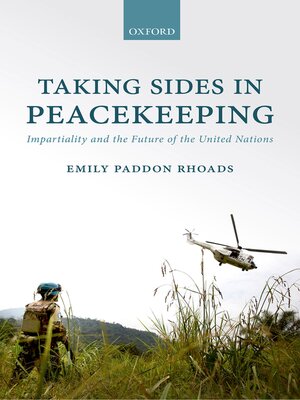 cover image of Taking Sides in Peacekeeping